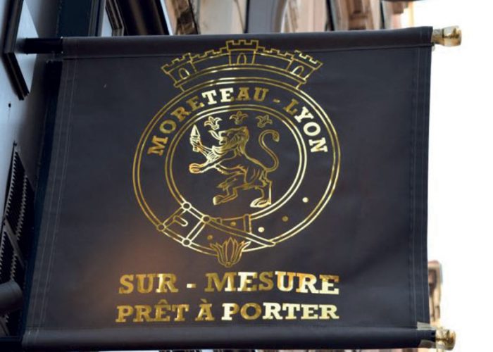 Drapeau bâche double face Moreteau