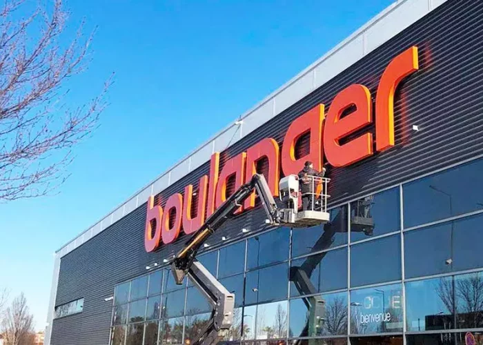 Pose d'enseigne - Boulanger