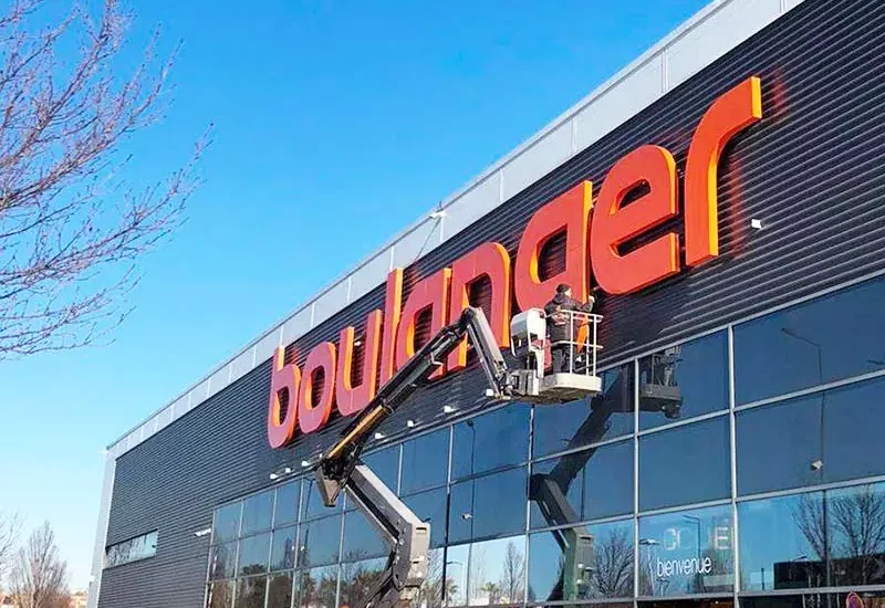 Pose d'enseigne - Boulanger